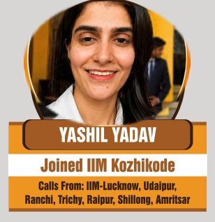 Yashil Yadav — Converted IMT Ghaziabad; shortlists from IIM Lucknow, Kozhikode, Shillong