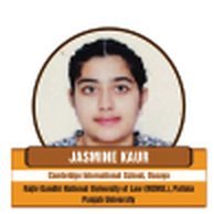 Jasmine Kaur — Converted Rajiv Gandhi National University of Law (RGNUL), Patiala; also Panjab University