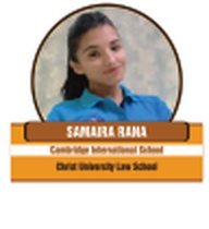 Samaira Rana — Law entrance achiever