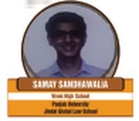 Samay Sandhawalia — Converted Panjab University; also Jindal Global Law School