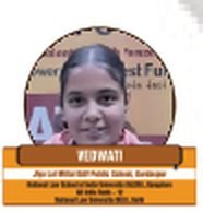 Vedwati Badgal — All India Rank 12 in CLAT; converted National Law School of India University (NLSIU), Bangalore; also NLU Delhi