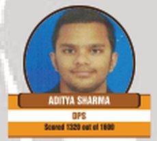 Aditya Sharma — Scored 1320/1600 on the SAT