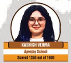 Kashish Verma — Scored 1350/1600 on the SAT