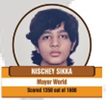 Nischey Sikka — Scored 1350/1600 on the SAT