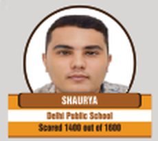 Shaurya — Scored 1400/1600 on the SAT