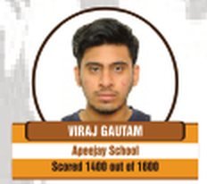 Viraj Gautam — Scored 1400/1600 on the SAT