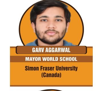 Garv Aggarwal — Secured an international university offer