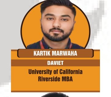 Kartik Marwaha — Secured an international university offer