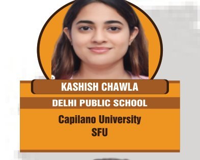 Kashish Chawla — Secured an international university offer