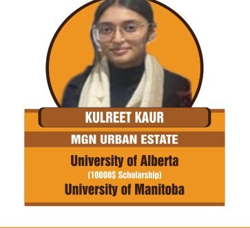Kulreet Kaur — Secured an international university offer