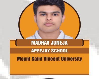 Madhav Juneja — Secured an international university offer