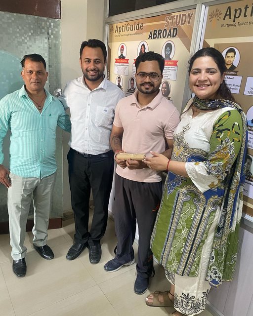 Raghu — Secured an international university offer