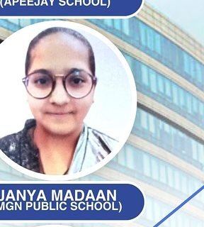 Janya Madaan — Admitted to a leading Indian university