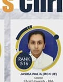 Jasika Walia — Cracked CUET, joined Delhi University