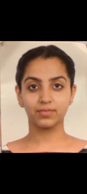 Khushi Jaggi — Admitted to Christ University, Bangalore