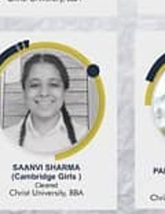 Saanvi Sharma — Admitted to a leading Indian university