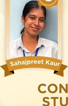 Sahajpreet Kaur — Admitted to a leading Indian university