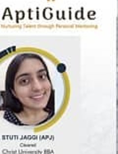 Stuti Jaggi — Admitted to a leading Indian university